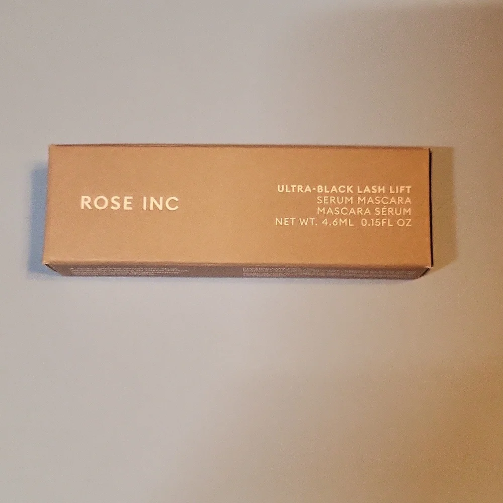 Rose Inc Ultra Black Lash Lift Serum Mascara, 4.6ml, NIB